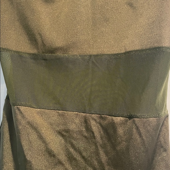 Olive green Chamberlains Goods Leotard Small - Picture 2 of 3